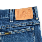 Vintage Lee Jeans Mens 32x30 Blue Bootcut Talon Zipper USA Cotton Denim 70s