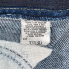 Vintage Lee Jeans Mens 32x30 Blue Bootcut Talon Zipper USA Cotton Denim 70s