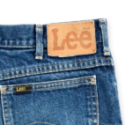 Vintage Lee Jeans Mens 32x29 Blue Bootcut Talon Zipper USA Denim 70s 33x30 Tag