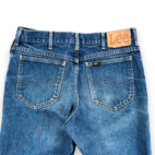 Vintage Lee Jeans Mens 32x29 Blue Bootcut Talon Zipper USA Denim 70s 33x30 Tag