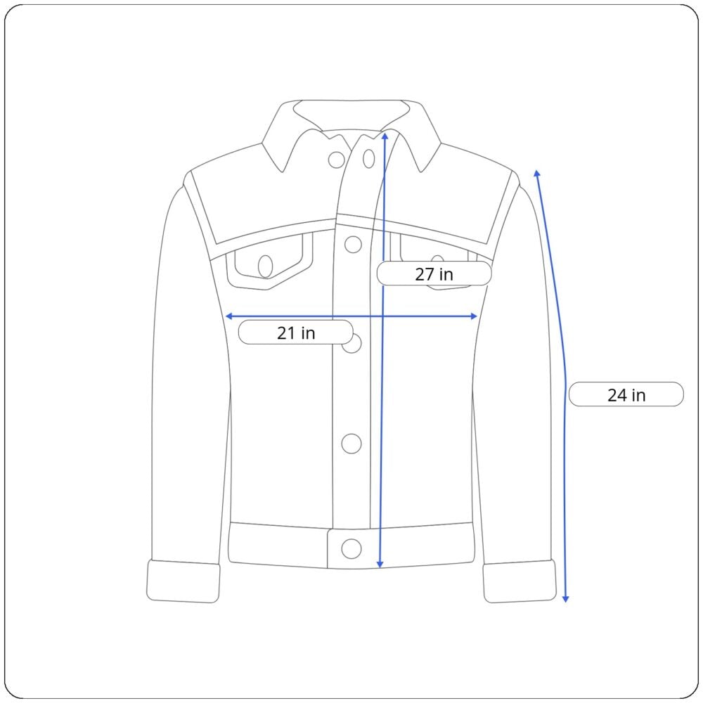 Rolling Paper Jacket Adult LARGE Blue Jean Denim Distressed Splatter Stoner