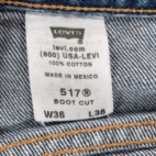 Vintage Levis 517 Jeans Mens 34x36 Blue Bootcut Medium Wash Denim Y2K 36x36 Tag