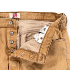 Levis 501 Jeans Mens 38x30 Brown Cotton Denim Baggy Button Fly Y2K 40x32 Tag