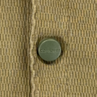 Carhartt Shirt Adult MEDIUM Green Henley Snaps Long Sleeve Military Workwear