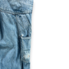 Vintage Osh Kosh BGosh Overalls Mens 34x30 Blue Denim Vestbak Bib Union USA 70s