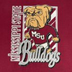 Vintage Mississippi State Bulldogs Shirt Adult EXTRA LARGE Red MSU USA 90s