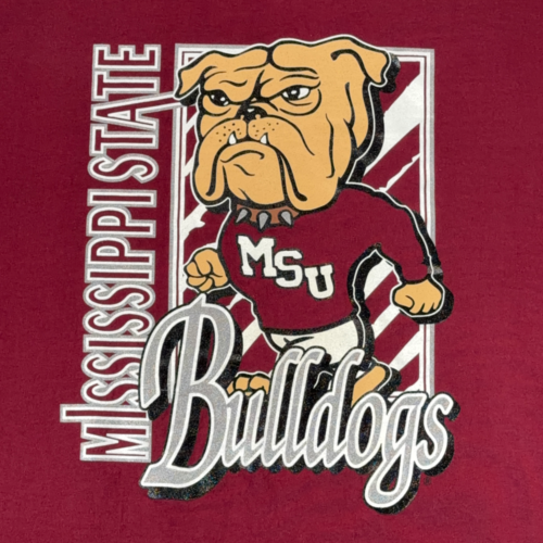 Vintage Mississippi State Bulldogs Shirt Adult EXTRA LARGE Red MSU USA 90s-2 Vintage Mississippi State Bulldogs Shirt Adult EXTRA LARGE Red MSU USA 90s