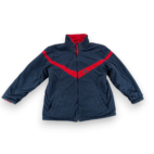 Vintage Nike Jacket Boys MEDIUM 10-12 Blue Red Reversible Puffer Fleece Y2K