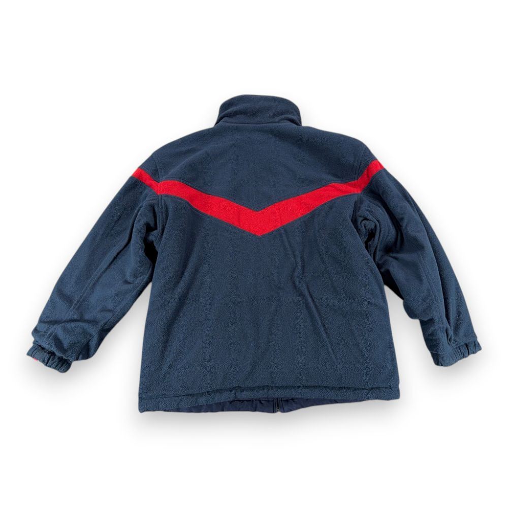 Vintage Nike Jacket Boys MEDIUM 10-12 Blue Red Reversible Puffer Fleece Y2K-8 Vintage Nike Jacket Boys MEDIUM 10-12 Blue Red Reversible Puffer Fleece Y2K