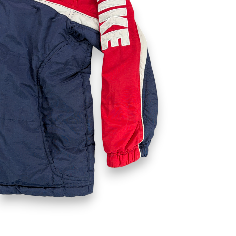 Vintage Nike Jacket Boys MEDIUM 10-12 Blue Red Reversible Puffer Fleece Y2K-9 Vintage Nike Jacket Boys MEDIUM 10-12 Blue Red Reversible Puffer Fleece Y2K