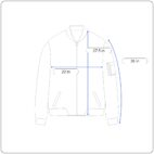 Riot Empire Jacket Adult MEDIUM Black White Gray Bomber Racing Worldwide Speed