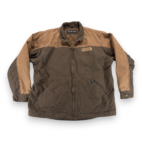 Dri Duck Jacket Adult EXTRA LARGE Brown Canvas Cotton Quilted Workwear Bulk Tek