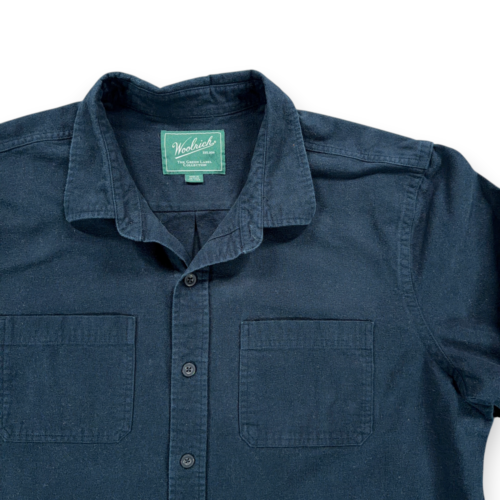 Woolrich Shirt Adult 2XL XXL Blue Cotton Chamois Flannel Outdoor Heritage Work-2 Woolrich Shirt Adult 2XL XXL Blue Cotton Chamois Flannel Outdoor Heritage Work