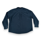 Woolrich Shirt Adult 2XL XXL Blue Cotton Chamois Flannel Outdoor Heritage Work