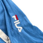 Vintage Fila Polo Shirt Adult MEDIUM Blue Championship Tennis WCT Italy 80s