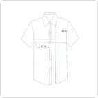 Paul Fredrick Shirt Adult EXTRA LARGE Blue Yellow Cotton Knit Zip Up Retro Mod