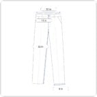 LL Bean Pants Mens 32x32 Gray Corduroy Cotton Classic Fit Heritage Outdoor