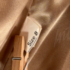 Vintage De Ball Fur Coat Womens SMALL Brown Faux Intrigue Long Union USA 80s