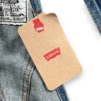 Levis Overalls Womens EXTRA LARGE 36x30 Blue Cotton Denim Medium Wash Two Horse
