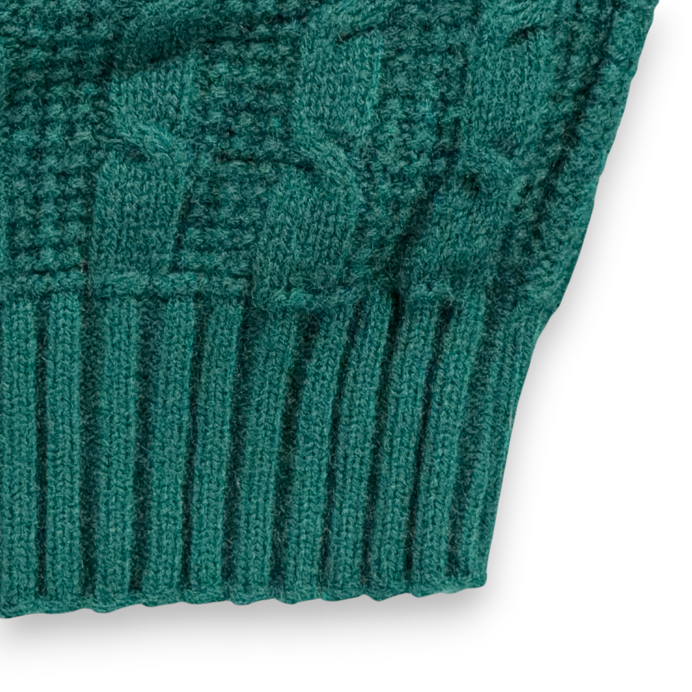Vintage Man Lee Sweater Vest Adult EXTRA SMALL Green Cable Knit Acrylic USA 70s-5 Vintage Man Lee Sweater Vest Adult EXTRA SMALL Green Cable Knit Acrylic USA 70s