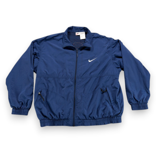 Vintage Nike Jacket Adult EXTRA LARGE Blue Nylon USA Track Field Windbreaker 90s-2 Vintage Nike Jacket Adult EXTRA LARGE Blue Nylon USA Track Field Windbreaker 90s
