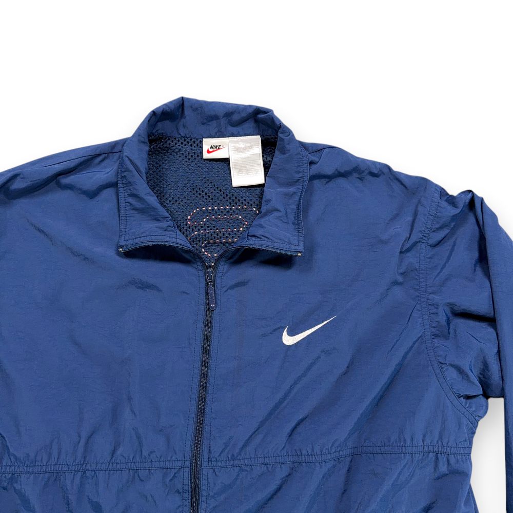 Vintage Nike Jacket Adult EXTRA LARGE Blue Nylon USA Track Field Windbreaker 90s-3 Vintage Nike Jacket Adult EXTRA LARGE Blue Nylon USA Track Field Windbreaker 90s