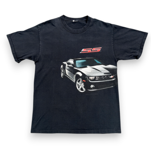 Camaro Shirt Adult MEDIUM Black Chevy Chevrolet Muscle Car SS Automotive Y2K