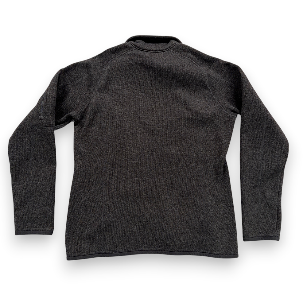 Patagonia Better Sweater Adult MEDIUM Black Polyester Fleece Quarter Zip Pocket-3 Patagonia Better Sweater Adult MEDIUM Black Polyester Fleece Quarter Zip Pocket