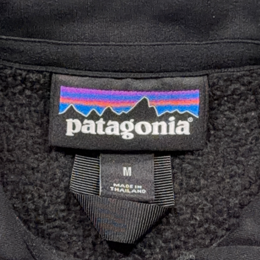 Patagonia Better Sweater Adult MEDIUM Black Polyester Fleece Quarter Zip Pocket-4 Patagonia Better Sweater Adult MEDIUM Black Polyester Fleece Quarter Zip Pocket