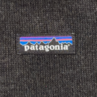 Patagonia Better Sweater Adult MEDIUM Black Polyester Fleece Quarter Zip Pocket