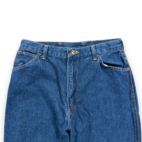 Vintage Wrangler Jeans Womens 28x32 Blue Denim High Rise Flare Talon Zip USA 70s