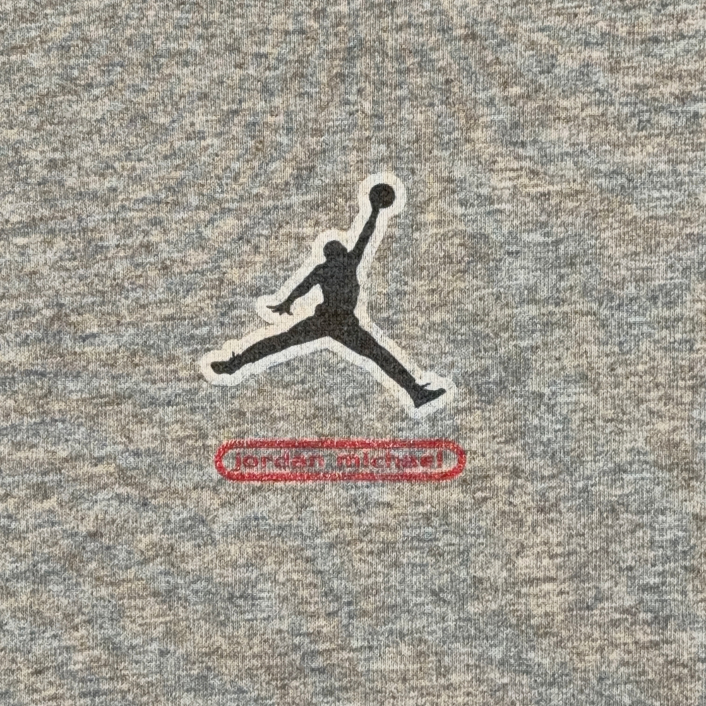 Vintage Michael Jordan Shirt Adult 2XL XXL Gray Nike Jumpman Basketball USA 90s-3 Vintage Michael Jordan Shirt Adult 2XL XXL Gray Nike Jumpman Basketball USA 90s
