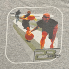 Vintage Michael Jordan Shirt Adult 2XL XXL Gray Nike Jumpman Basketball USA 90s