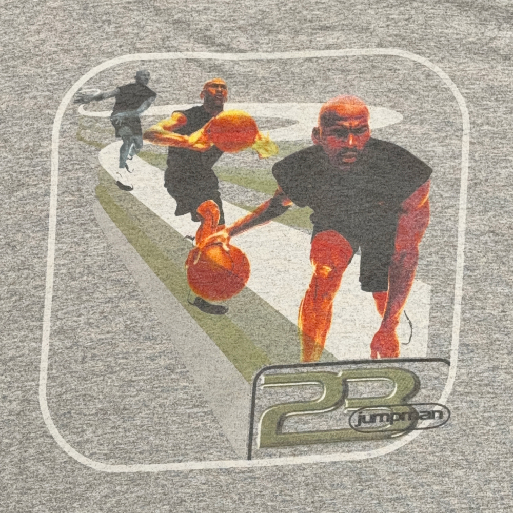 Vintage Michael Jordan Shirt Adult 2XL XXL Gray Nike Jumpman Basketball USA 90s-4 Vintage Michael Jordan Shirt Adult 2XL XXL Gray Nike Jumpman Basketball USA 90s