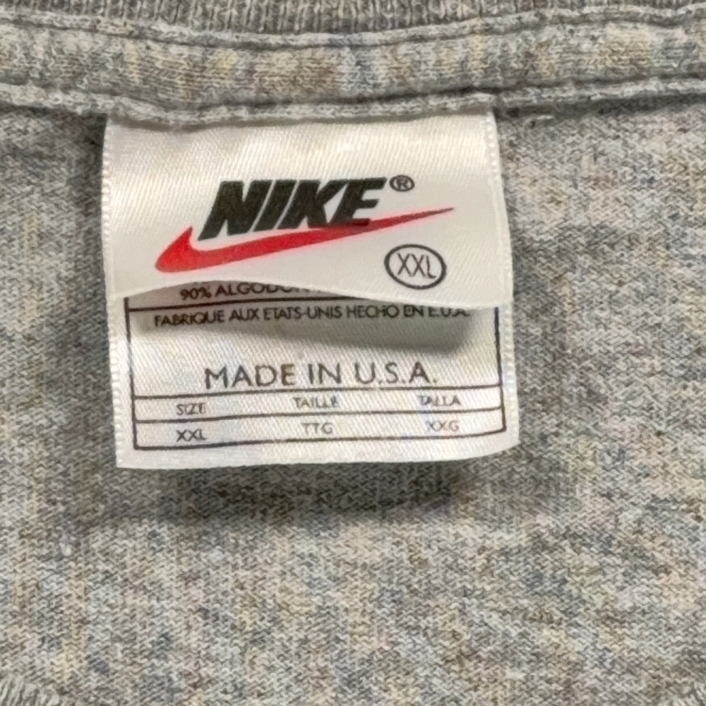 Vintage Michael Jordan Shirt Adult 2XL XXL Gray Nike Jumpman Basketball USA 90s-5 Vintage Michael Jordan Shirt Adult 2XL XXL Gray Nike Jumpman Basketball USA 90s