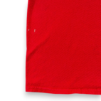 Vintage Hebrew National Shirt Adult LARGE Red Hot Dog Food Promo Advertising Y2K