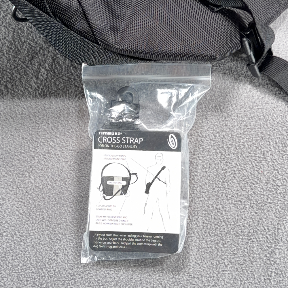 Timbuk2 Messenger Bag Large Black Nylon Crossbody Commuter Cycling Laptop Strap-16 Timbuk2 Messenger Bag Large Black Nylon Crossbody Commuter Cycling Laptop Strap