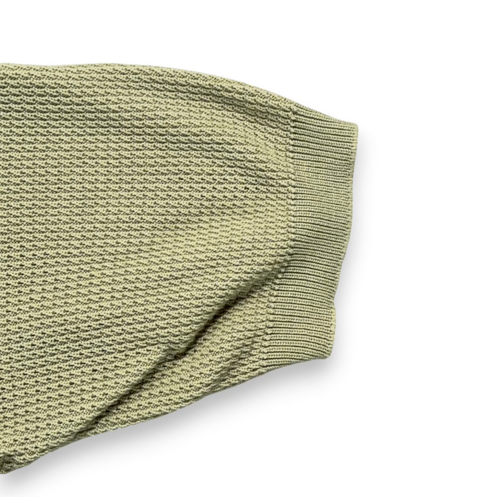 Vintage Campus Polo Shirt Adult LARGE Green Ban Lon Knit Textured Mod USA 60s-6 Vintage Campus Polo Shirt Adult LARGE Green Ban Lon Knit Textured Mod USA 60s