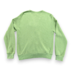 Vintage Crown Sportswear Sweater Adult MEDIUM Green Cardigan Knit Turtle USA 70s