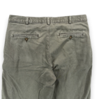 Vintage LL Bean Pants Mens 36x30 Green Plaid Lined Chino Double L Pleated Y2K