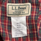 Vintage LL Bean Pants Mens 36x30 Green Plaid Lined Chino Double L Pleated Y2K