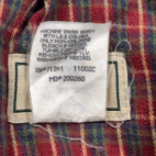 Vintage LL Bean Pants Mens 36x30 Green Plaid Lined Chino Double L Pleated Y2K