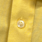 Vintage Arrow Polo Shirt Adult MEDIUM Yellow Tournament Single Stitch Pocket 80s
