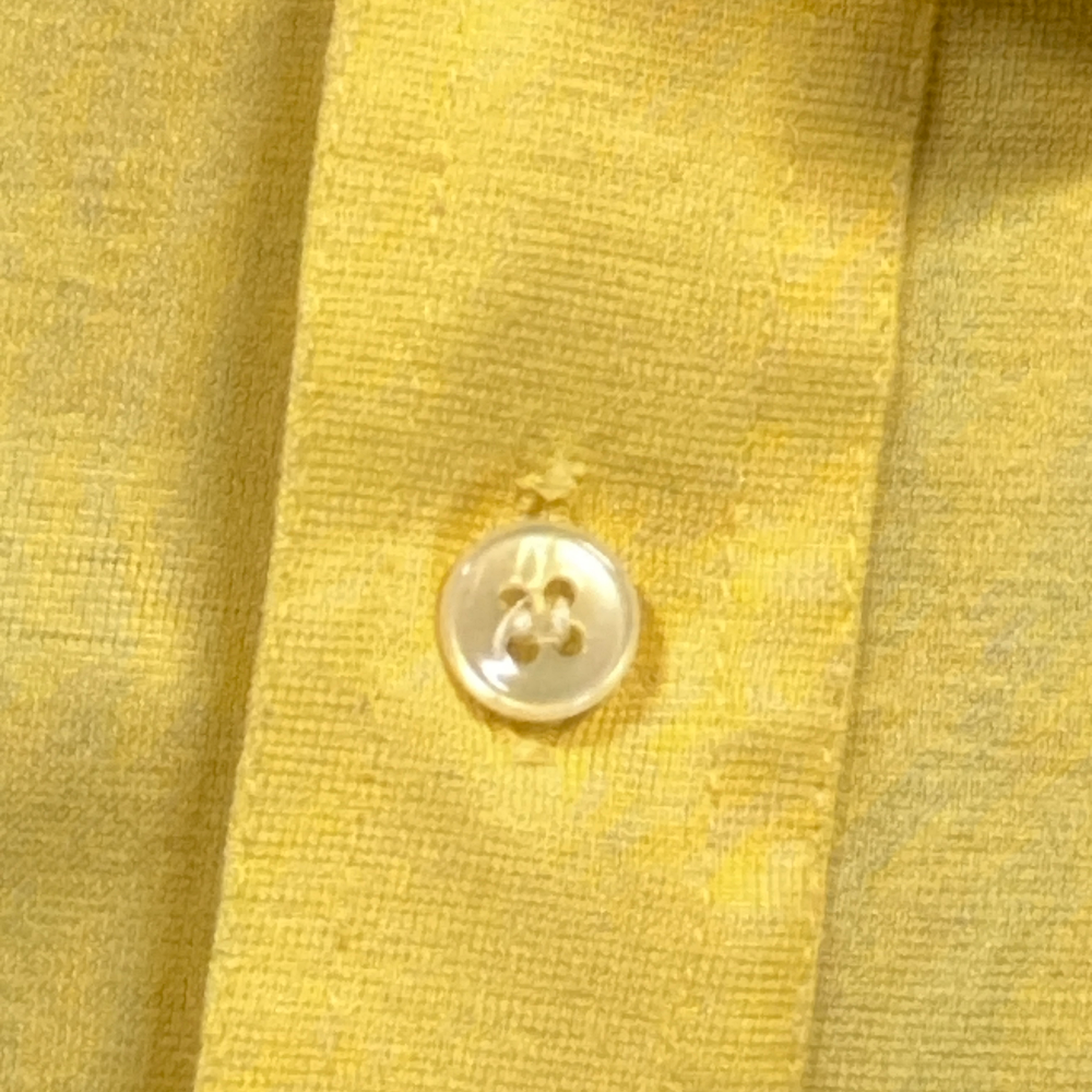 Vintage Arrow Polo Shirt Adult MEDIUM Yellow Tournament Single Stitch Pocket 80s-4 Vintage Arrow Polo Shirt Adult MEDIUM Yellow Tournament Single Stitch Pocket 80s