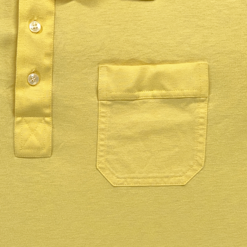Vintage Arrow Polo Shirt Adult MEDIUM Yellow Tournament Single Stitch Pocket 80s-5 Vintage Arrow Polo Shirt Adult MEDIUM Yellow Tournament Single Stitch Pocket 80s