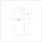 Vintage Arrow Polo Shirt Adult MEDIUM Yellow Tournament Single Stitch Pocket 80s