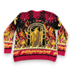 Lord Of The Rings Sweater Adult 3XL XXXL Red Black Balrog Gandalf Christmas Knit