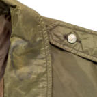 Vintage Horace Small Jacket Adult LARGE Green Police Bomber Talon Zip USA 70s