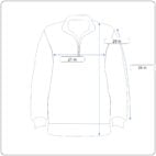 LL Bean Sweater Adult MEDIUM Green Gray Quarter Zip Fair Isle Nordic Cotton Y2K