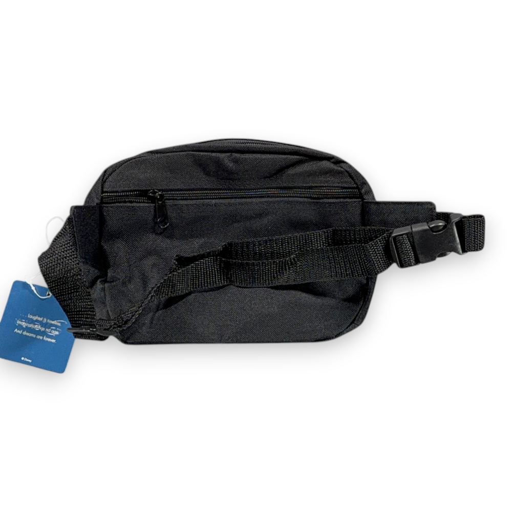 Disney Bag Black Fanny Pack Waist Belt Dreams Florida Mickey Mouse Logo Tags Y2K-2 Disney Bag Black Fanny Pack Waist Belt Dreams Florida Mickey Mouse Logo Tags Y2K